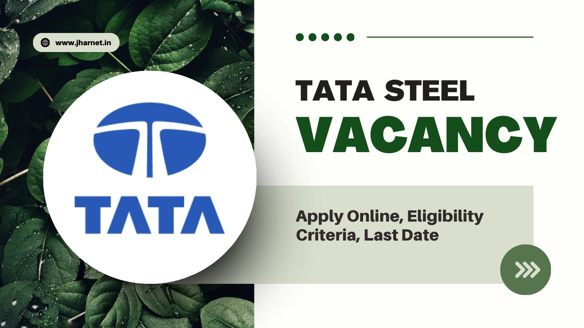 TATA Steel Recruitment 2024 Online Form