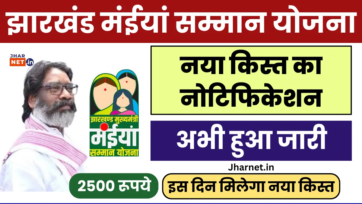 Jharkhand Maiya Samman Yojana Installment 2025