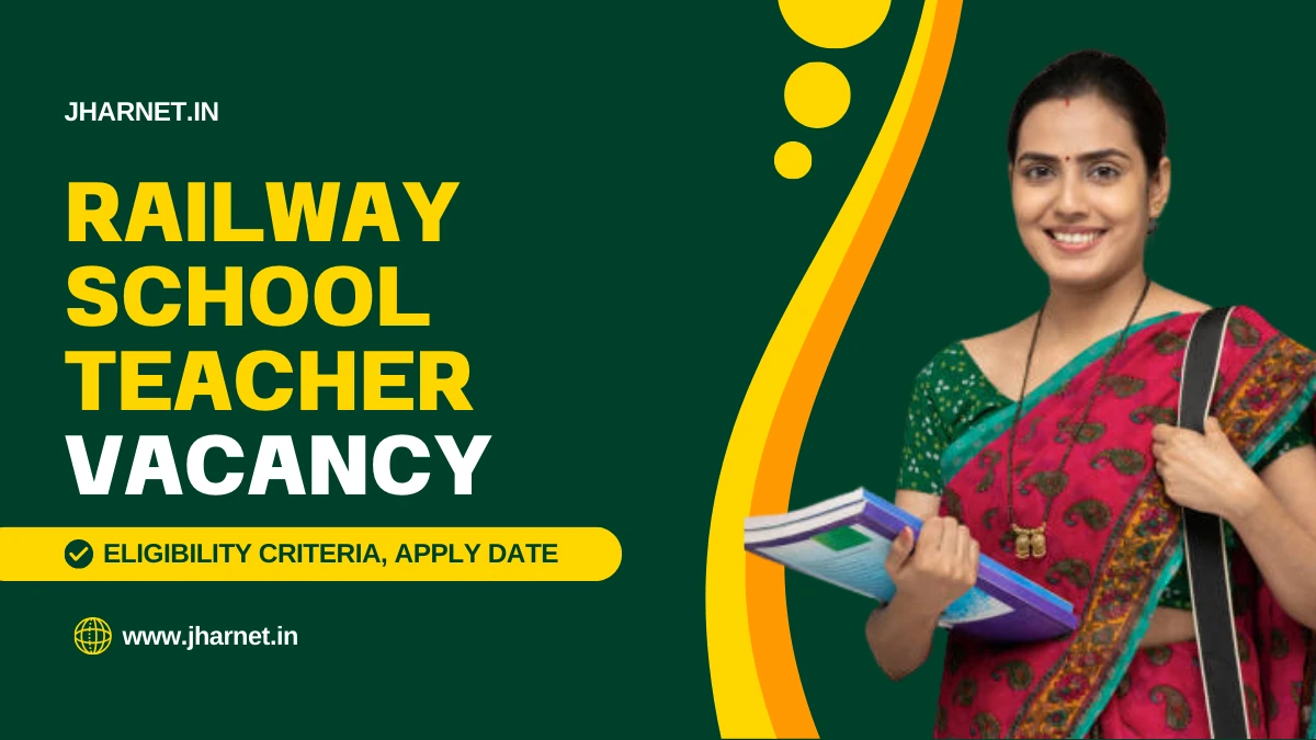 RRB Railway School Teacher Recruitment 2025