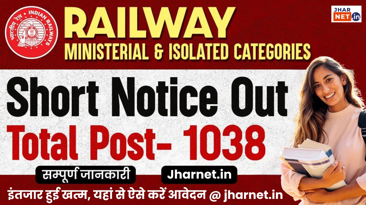 RRB Railway Ministerial and Isolated Categories Recruitment 2025