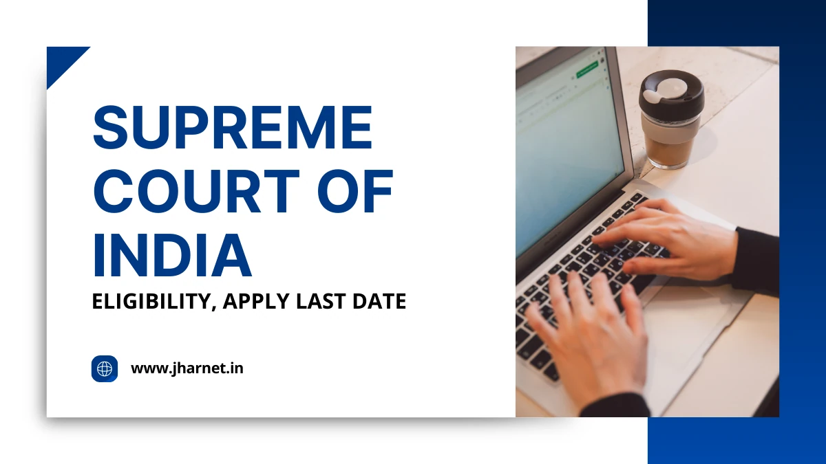 Supreme Court of India Recruitment 2025 Notification for 107 Posts