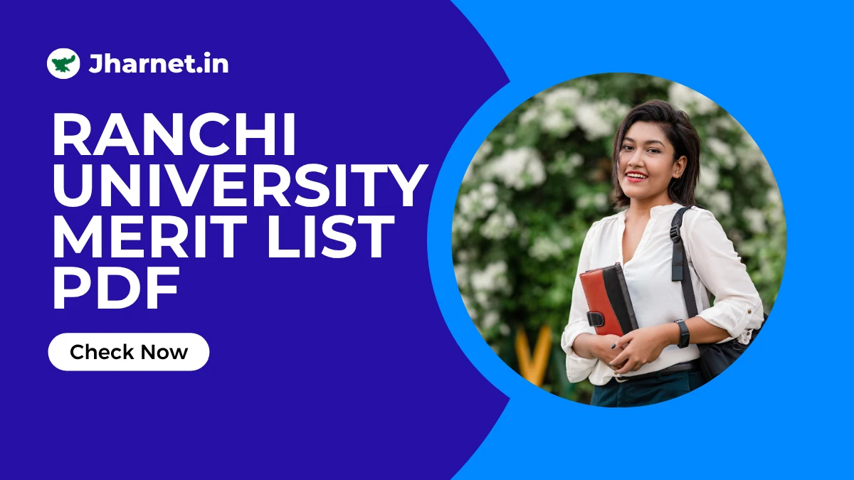Ranchi University Merit List 2025