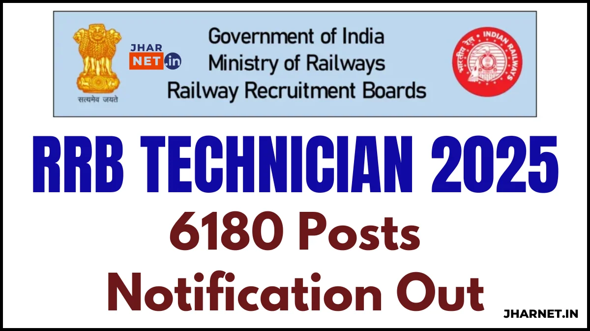 Railway Technician Recruitment 2025 Apply Online for 6180 Vacancies