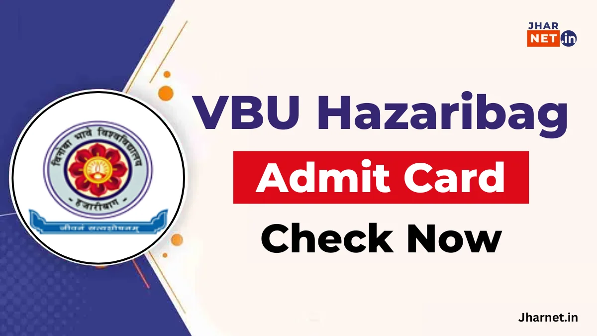 Vinoba Bhave University Admit Card 2025 Download