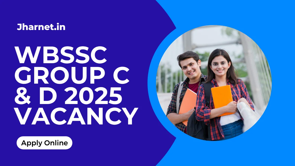 WBSSC Group C and D Recruitment 2025 Apply Online