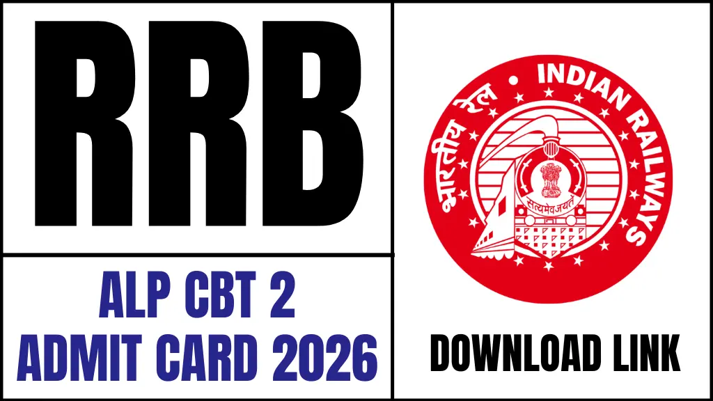 RRB Railway ALP CBT 2 Admit Card 2026