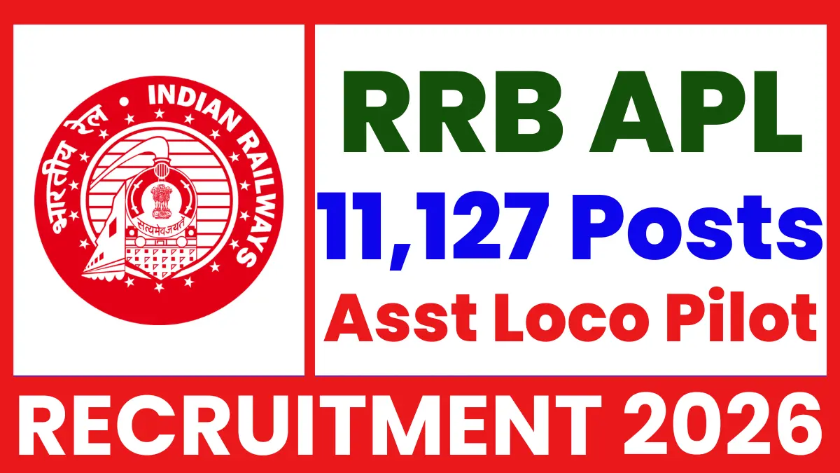 RRB Assistant Loco Pilot Vacancy Notification 2026