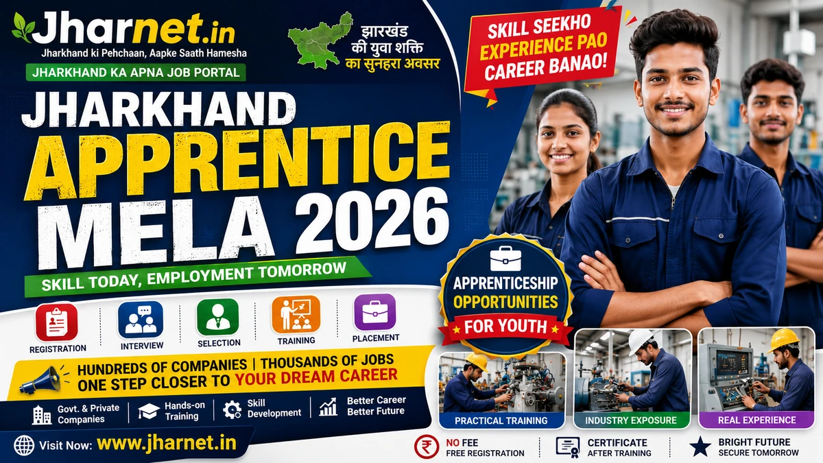 Jharkhand Apprentice Mela 2026 Apply Online
